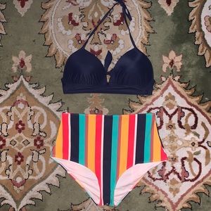 Aerie bikini. Top XXL bottom XL